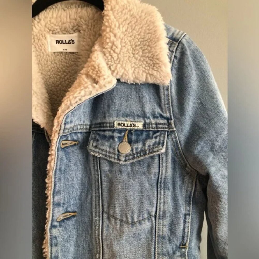 Rolla’s Lined Jean Jacket - image 2